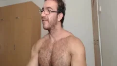 [web camera] Bigdudex A sleazy hairy Daddy Shows anal And