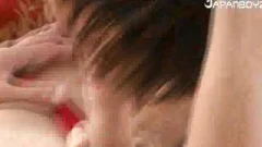 Asian facefuck at the beach
