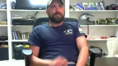 lustful Bearded daddy Bearded lad Masturbating Hard