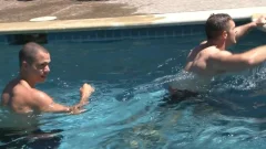 Next Door Buddies: A Sunlit Splash Leads to Love Making
