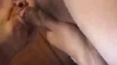 Asian really enjoys sloppy fucking