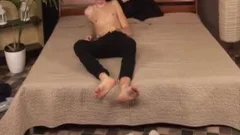 Jan Tonka Tugging cock