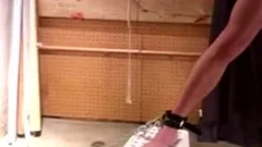 Brunette bondage sex scene
