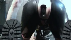 sucking And hammering In Rubber