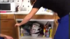 pretty Ramming In The Kitchen After Work