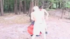 Two twinks dril in tthis man Forest