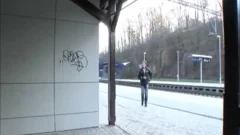 Blond stud slams  His friend