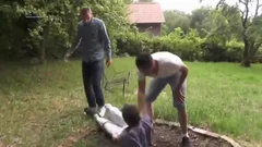 Whore gets sloppy fucking