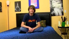 beautiful twink Wanks His admirable penis Until he Cums