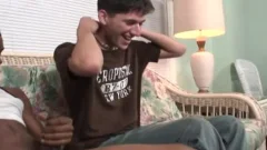 Anthony Hendrix gets A dark penis shoved In His ass
