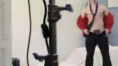 Michal Tyser Teasing With dick