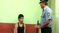 Police chick ramming hard