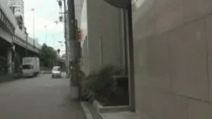 Asian rushes hard pounding