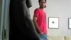 he get Spit Roasted By darksome knobs