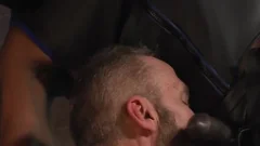 two Bikers Go Wilde. dark Biker bonks Hard The White Bikersteamy Porn!