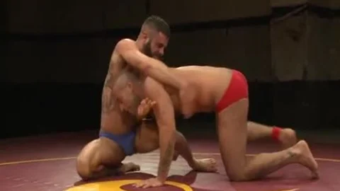 Marcus Isaacs And Leo Forte homo Male Wrestling