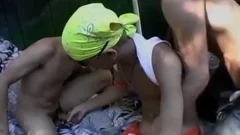 naughty skater receive pounded by his 2 buddies