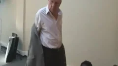 grandpa engulfing & Getting plowed By gigantic black cock