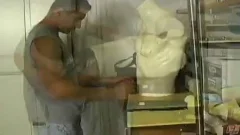 Two worthy mans amazing suck And slam In Table