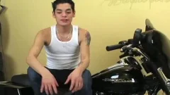 Bcocky Frost Rides A Hog