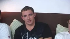 kinky legal age teenager boys Threeway nailing