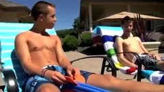 Doing moms Boyfriend Pool fuckfest