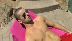 Jacob Takes Jakes massive 10-Pounder In His wazoo After Pool Party