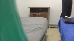 Hidden web camera Catches My Roommate undress undressed And Masturbating To gay Porn And Cums On Himself