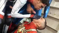 humongous shlong Superheroes unprotected three-some