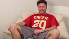 Black Cums All Over Michael in Uniform