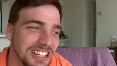 chubby White Hunk enjoys receives hammered Hard