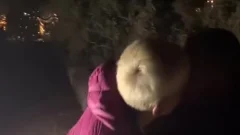 Sucks dick and fucks in car amongst blond haired