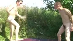 nasty men Wrestling 39 outdoors