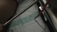 fucking Machine dong With lengthy Toothed penis Electrode Ejac