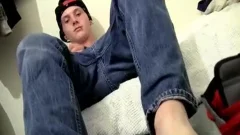 Tattoed Skater ramrod Got nice Packed Manhood And Gigantic Feet - BoyFriendTVcom