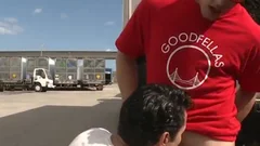 Outdoor blow job-stimulation And dirty fucking
