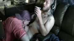 Straight Surfer 22 Feel His First Mans throat
