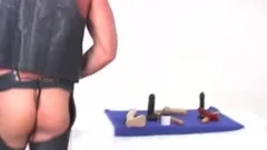 Peter Jerks Off With A dildo