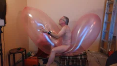 Balloonbanger 83) Ride Hump Pop biggest Blimp Balloon!