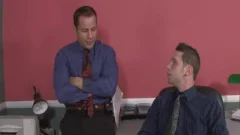 Tattooed homo receives butthole Nailed Well