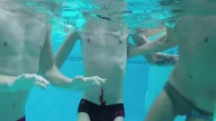 raw Pool Side teen threesome