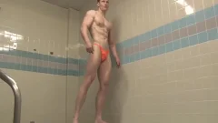 young Ginger Muscle Hunk
