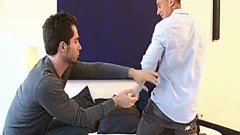 wild Hunk's homosexual Porn try-out