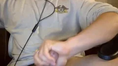 youthful chap Jerks Off On webcam