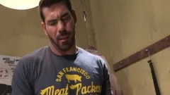 Muscle Wolf anal sex And sperm flow