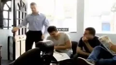 Barber bangs stud