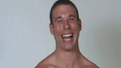 Baseball Buff lad Beats Off His Bat