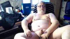 grand-dad sperm On cam