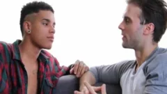 large dong homosexual anal-copulation With dong juice flow