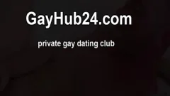 A homosexual Pack With large weenies. Outdoor homosexual gangbang